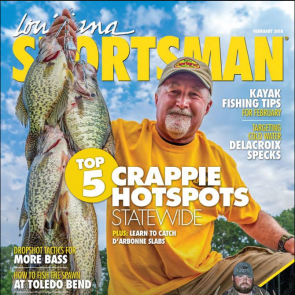 Louisiana Sportsman Cover - Terry Blankenship Crappie Pro